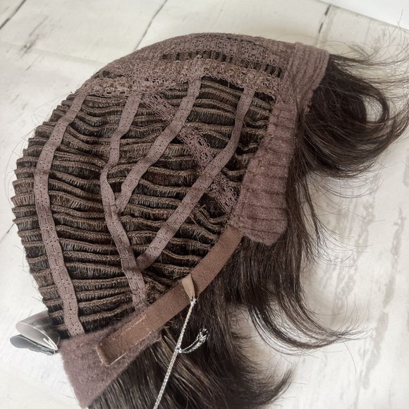 Open Box ellen wille Click | Short Synthetic Wig (Basic Cap) - Dark Chocolate M - Picture 7 of 8
